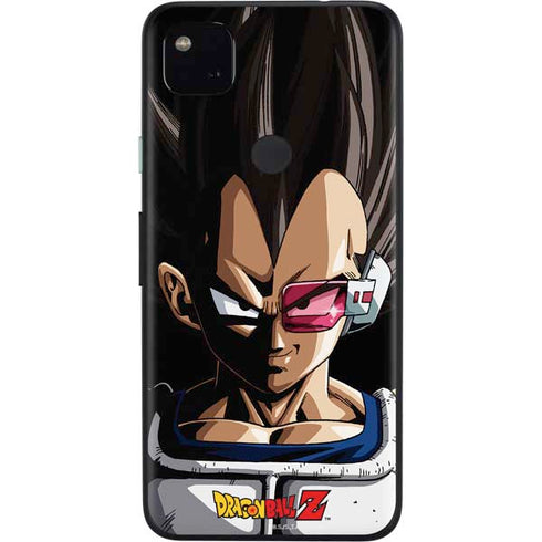 Dragon Ball Z Vegeta Portrait Google Pixel 4a Skin